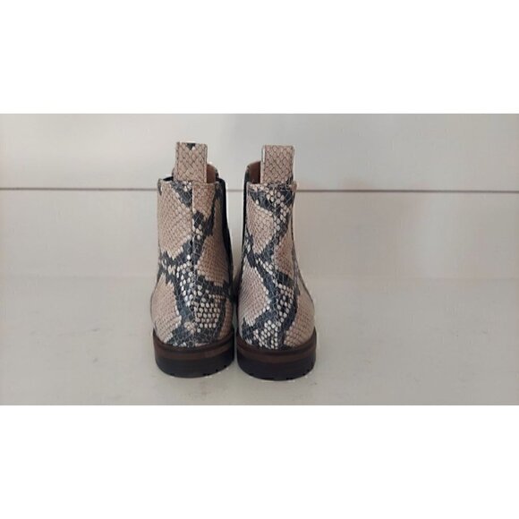 Lucky Brand Haylia Leather Snake Print Chelsea Boot/NWOB, Size 6.5M - Picture 6 of 9